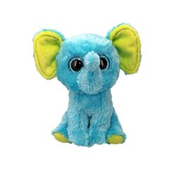 Ty beanie boo Trunkles 15cm knuffel- Blauwe olifant knuffel