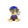Paw patrol Chase knuffel 25cm met hartjes outift -Nickelodeon