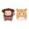 Squishmallows Bigfoot Benny + Zaine Tarsier 30cm - Set van 2