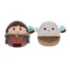 Squishmallows Lord of the rings Frodo + Gollum 25cm - set van 2